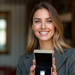 Customer Aria showing watch box